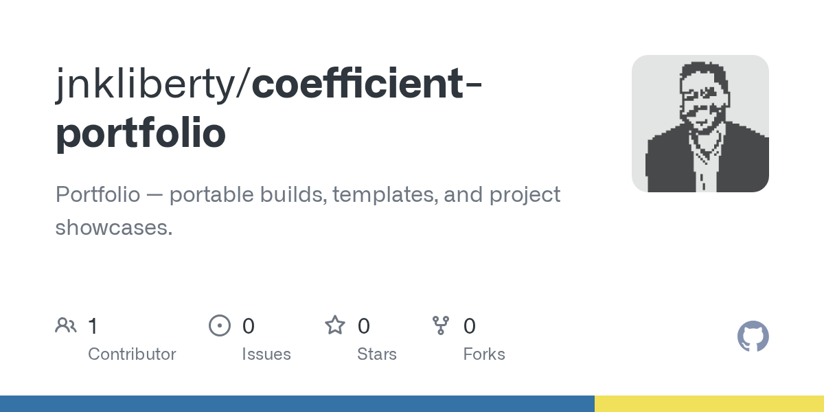 Coefficient Portfolio