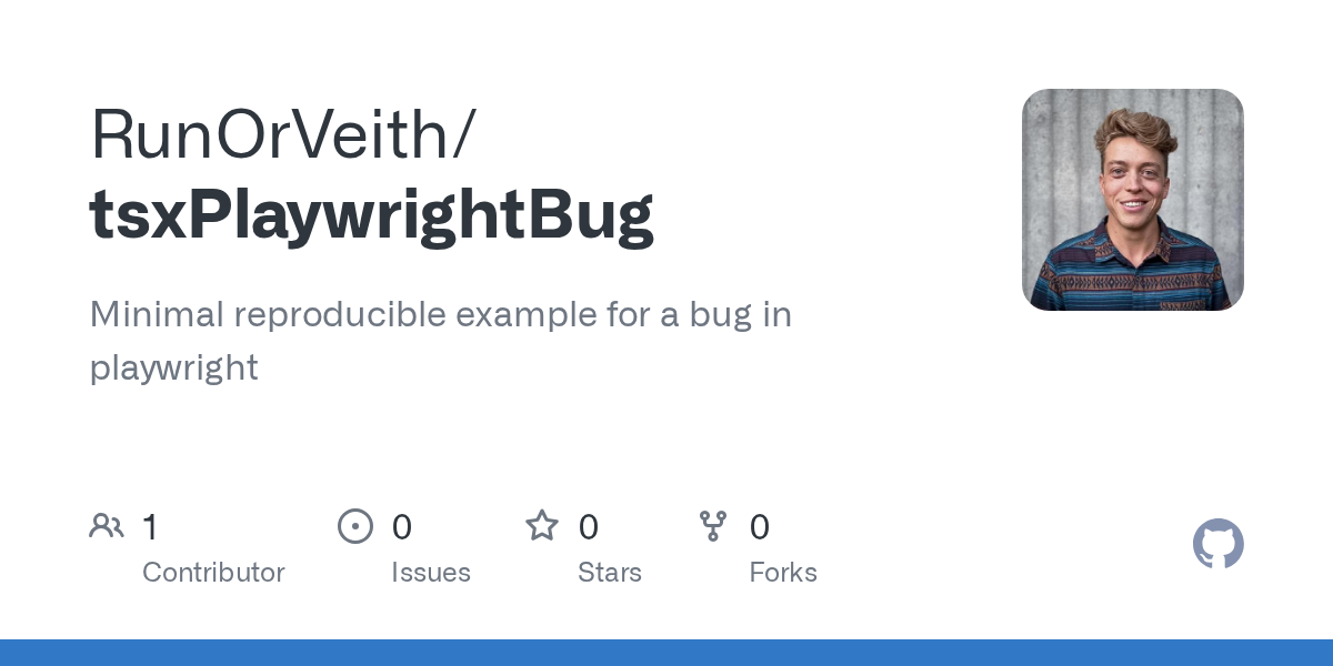 tsxPlaywrightBug