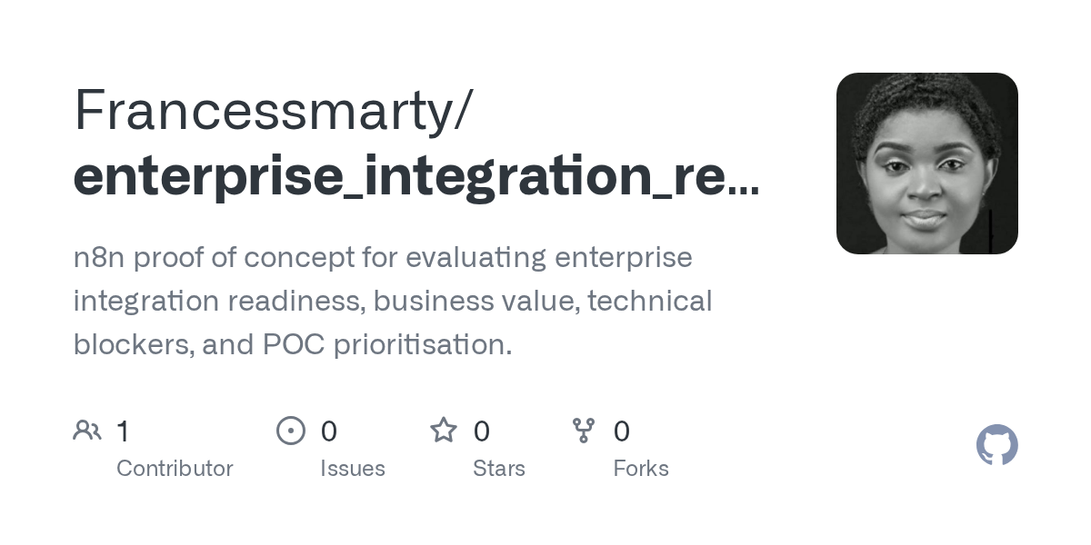 Enterprise Integration Readiness