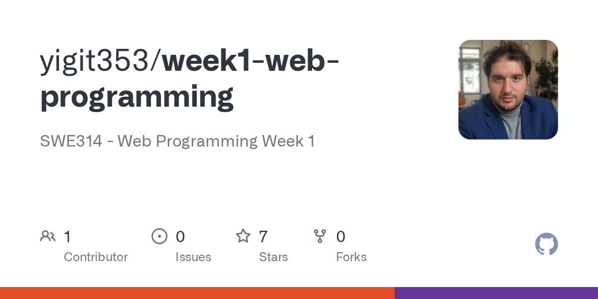 Week1 Web Programming
