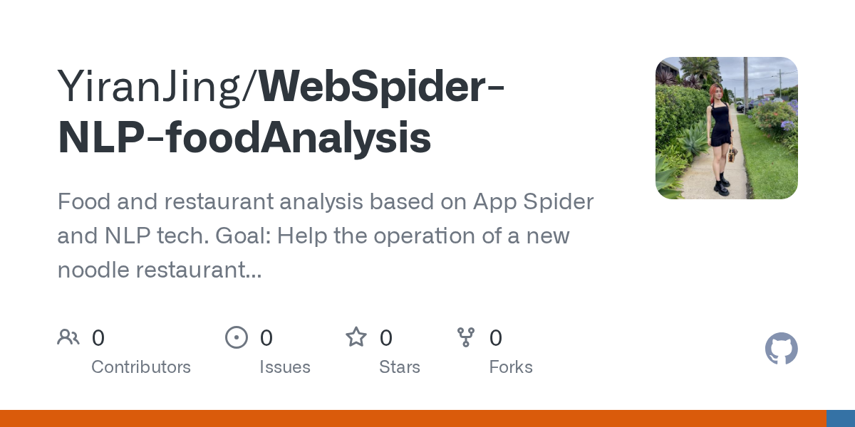 WebSpider-NLP-foodAnalysis