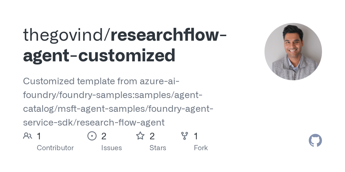 Researchflow Agent Customized