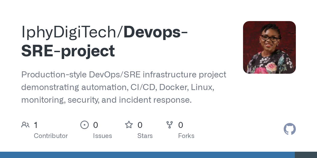 Devops-SRE-project