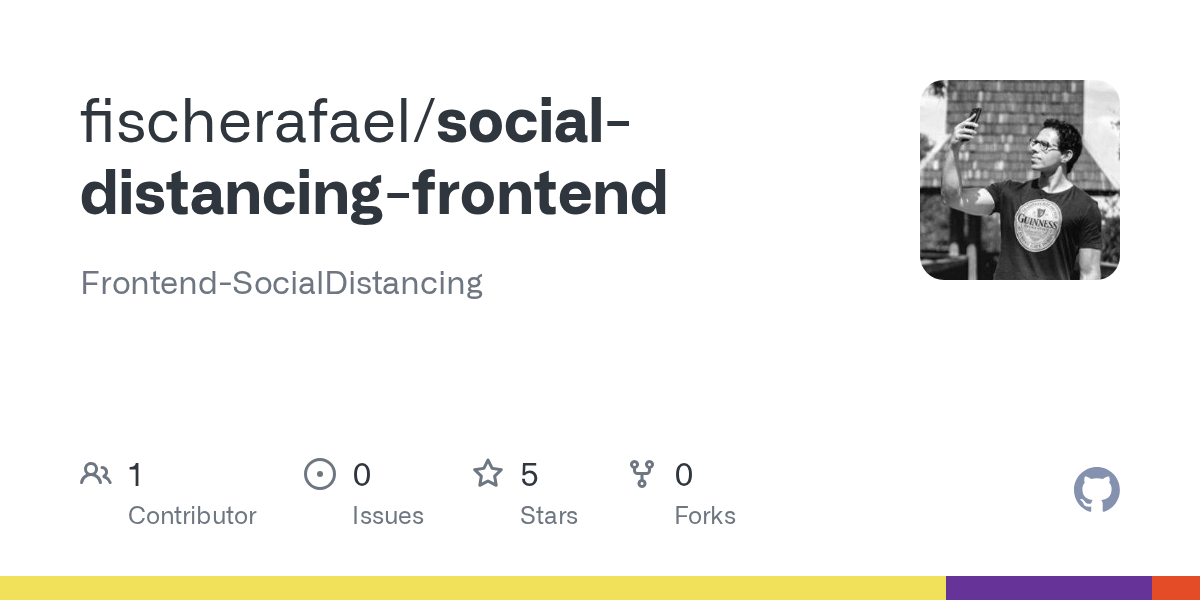 Social Distancing Frontend