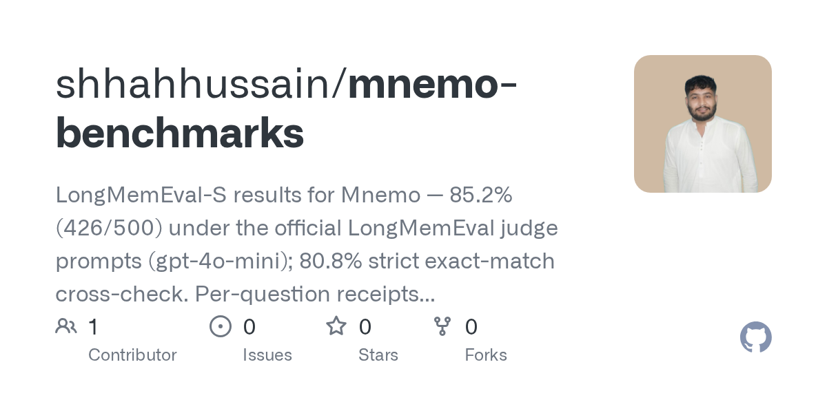 Mnemo Benchmarks