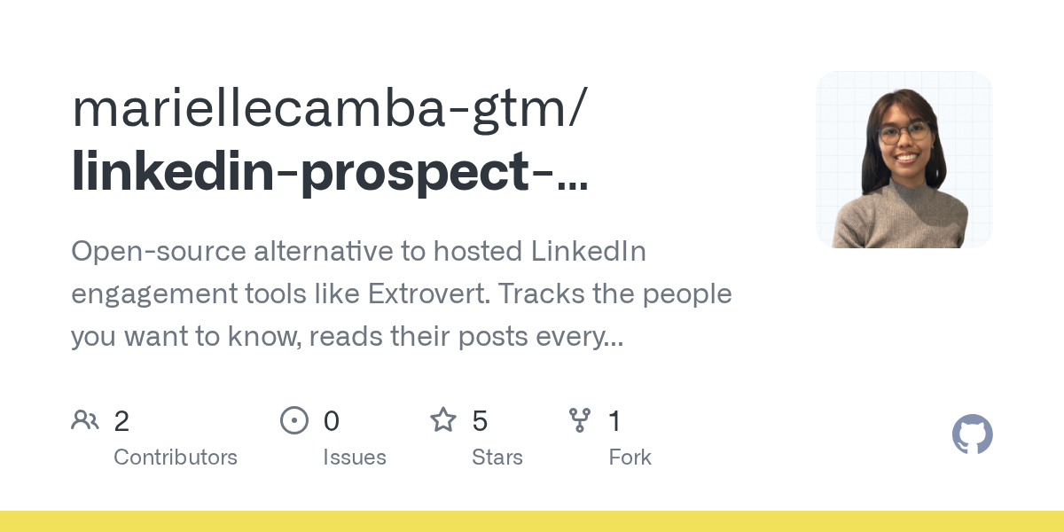 Linkedin Prospect Engager