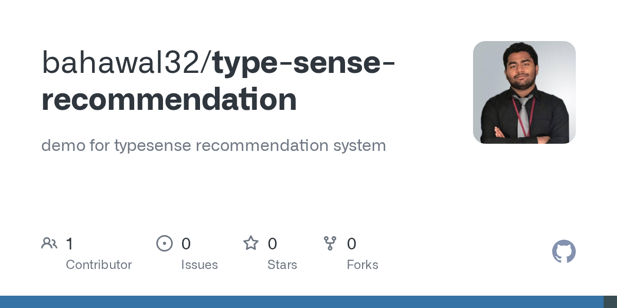 Type Sense Recommendation