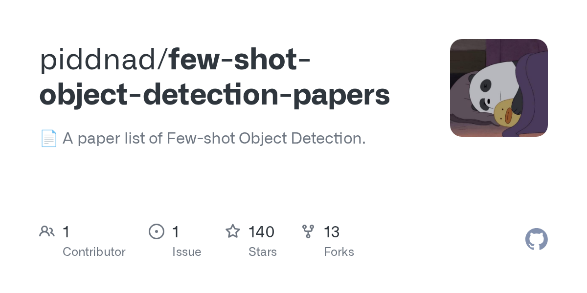 Few Shot Object Detection Papers