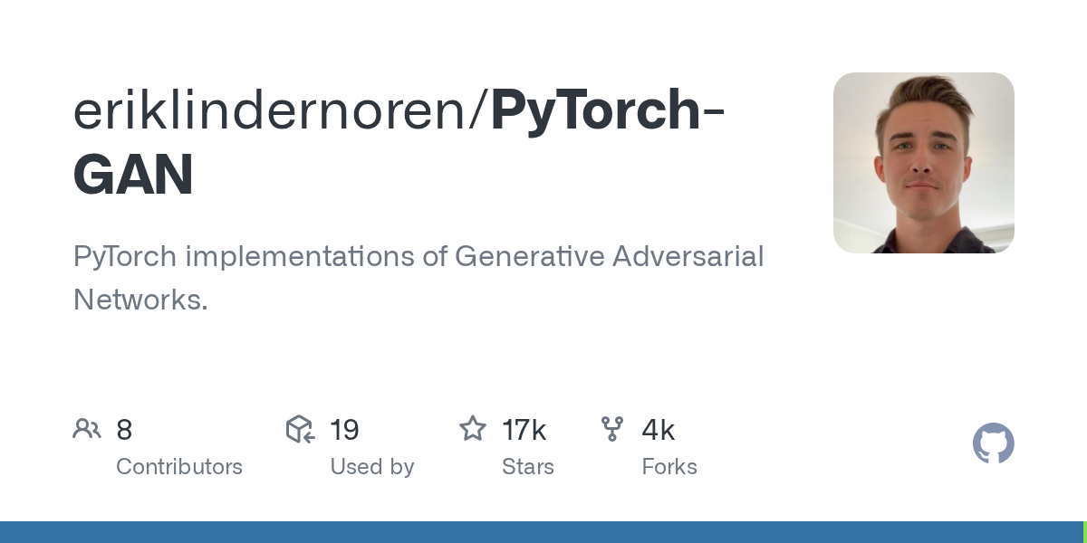 PyTorch-GAN