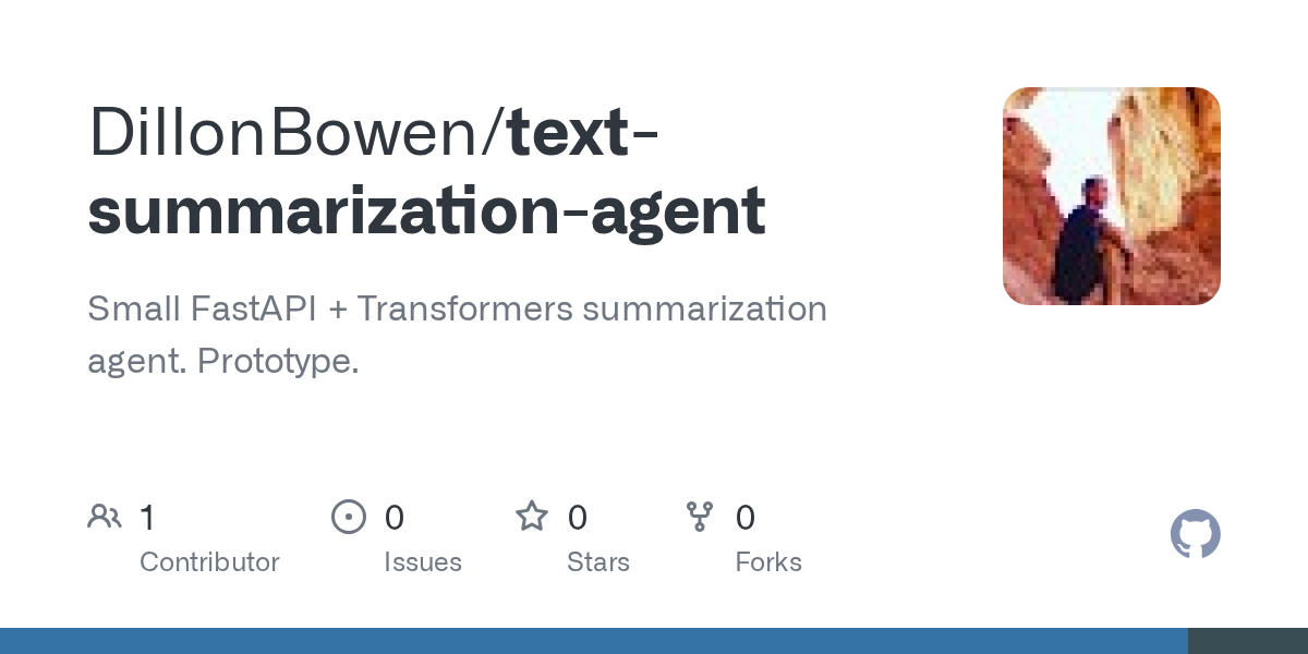 Text Summarization Agent