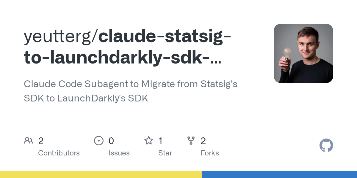 Claude Statsig To Launchdarkly Sdk Migrator