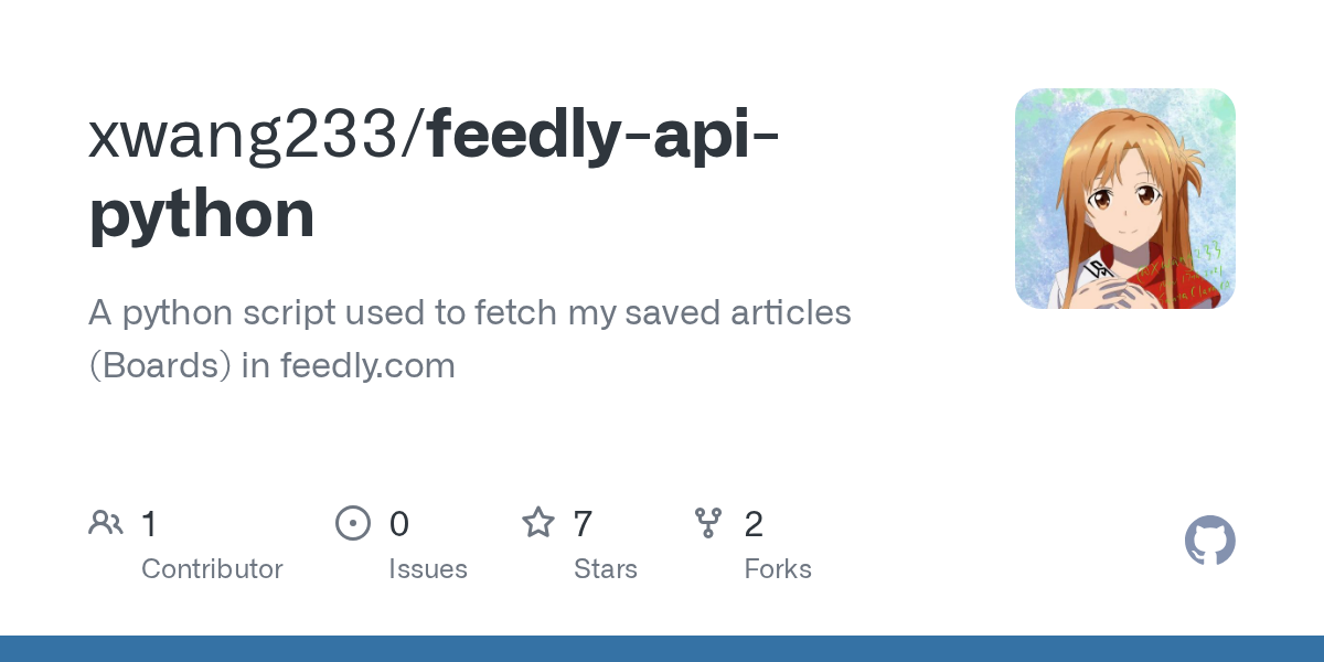 Feedly Api Python