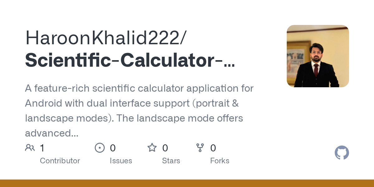 Scientific-Calculator-Android-Java