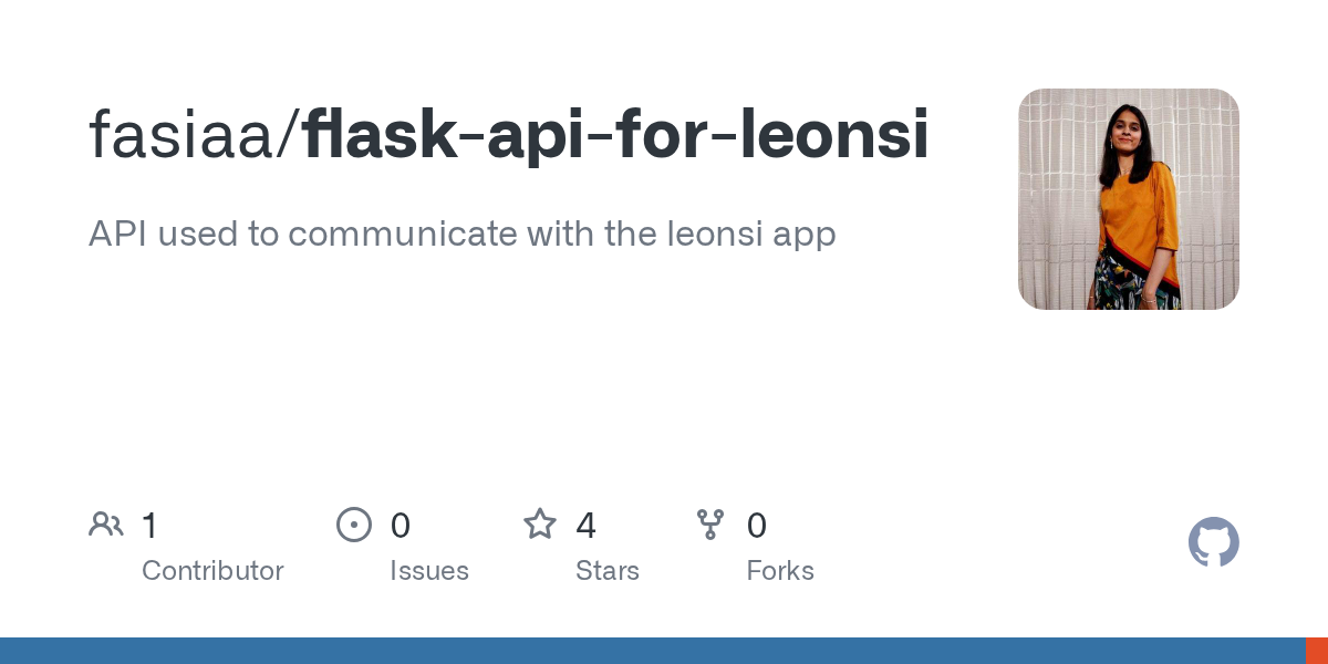 Flask Api For Leonsi
