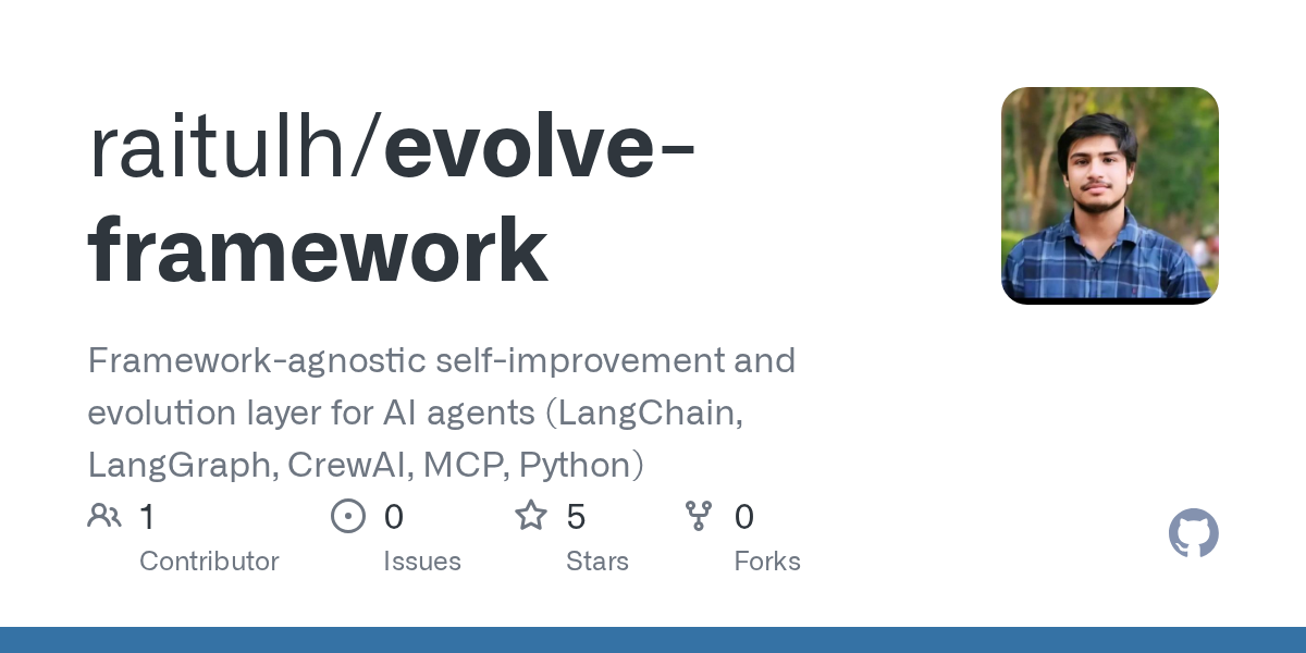 Evolve Framework