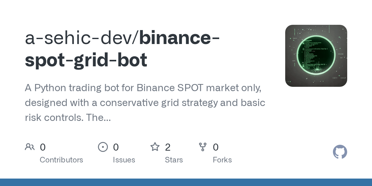 Binance Spot Grid Bot