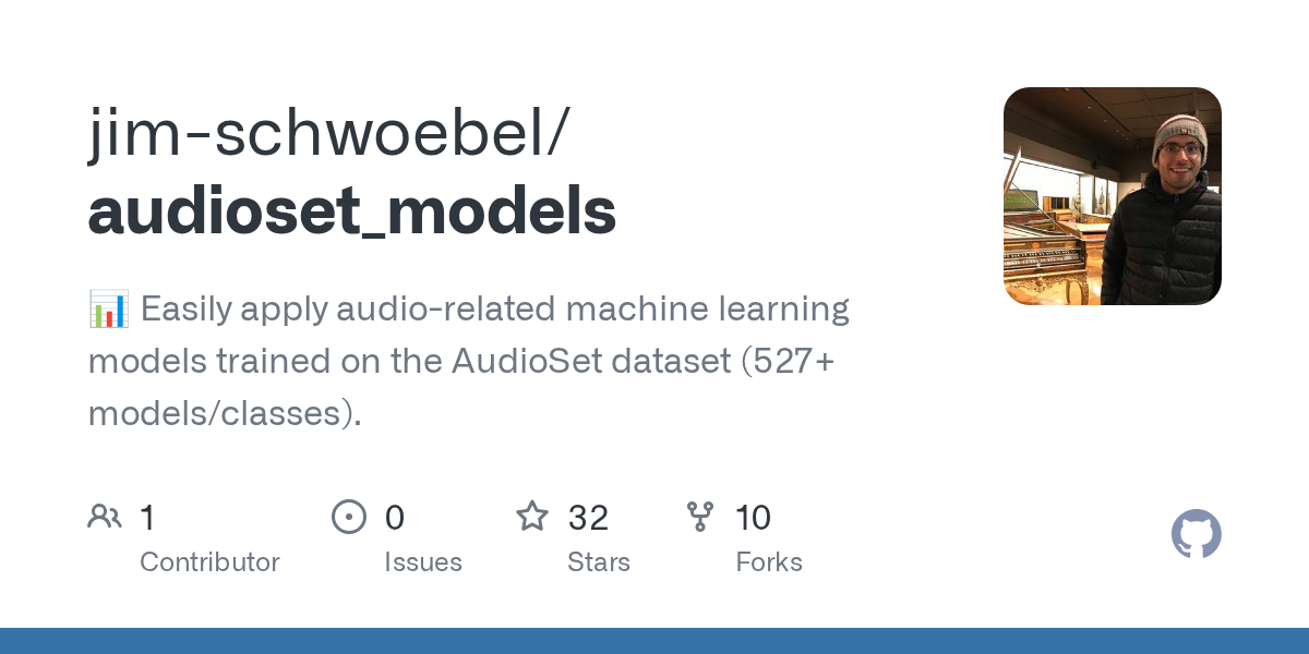 Audioset Models