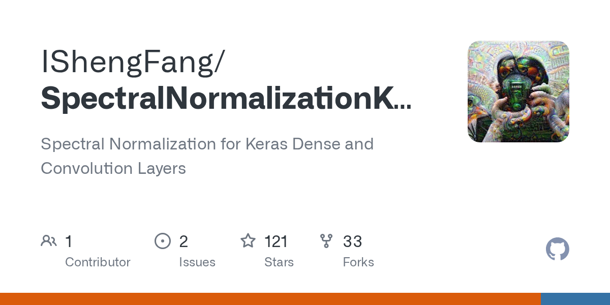 SpectralNormalizationKeras