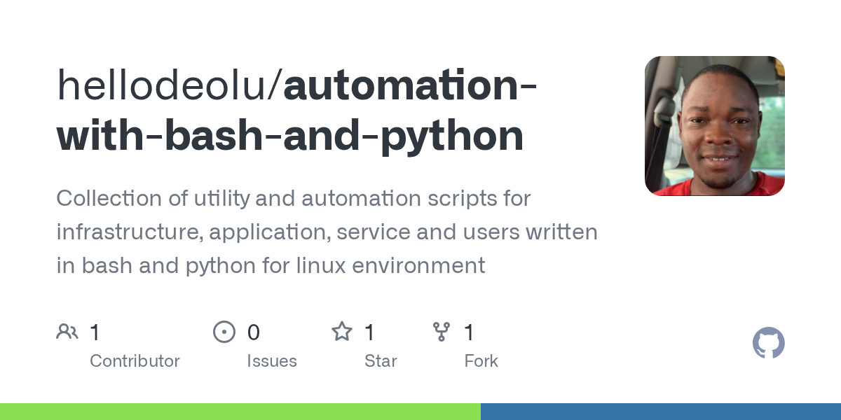 Automation With Bash And Python