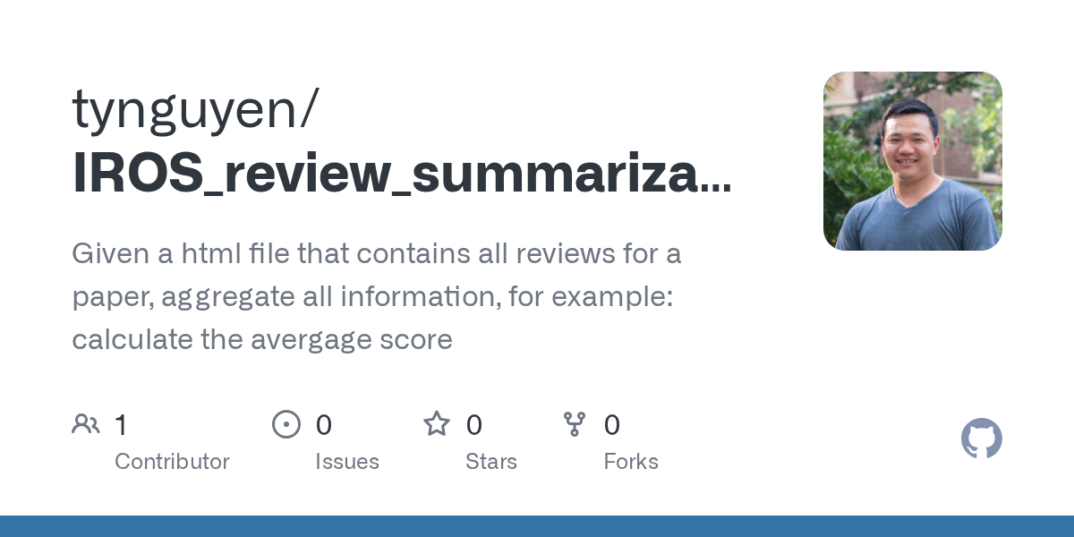 IROS_review_summarization