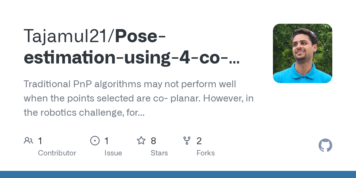 Pose-estimation-using-4-co-planar-points
