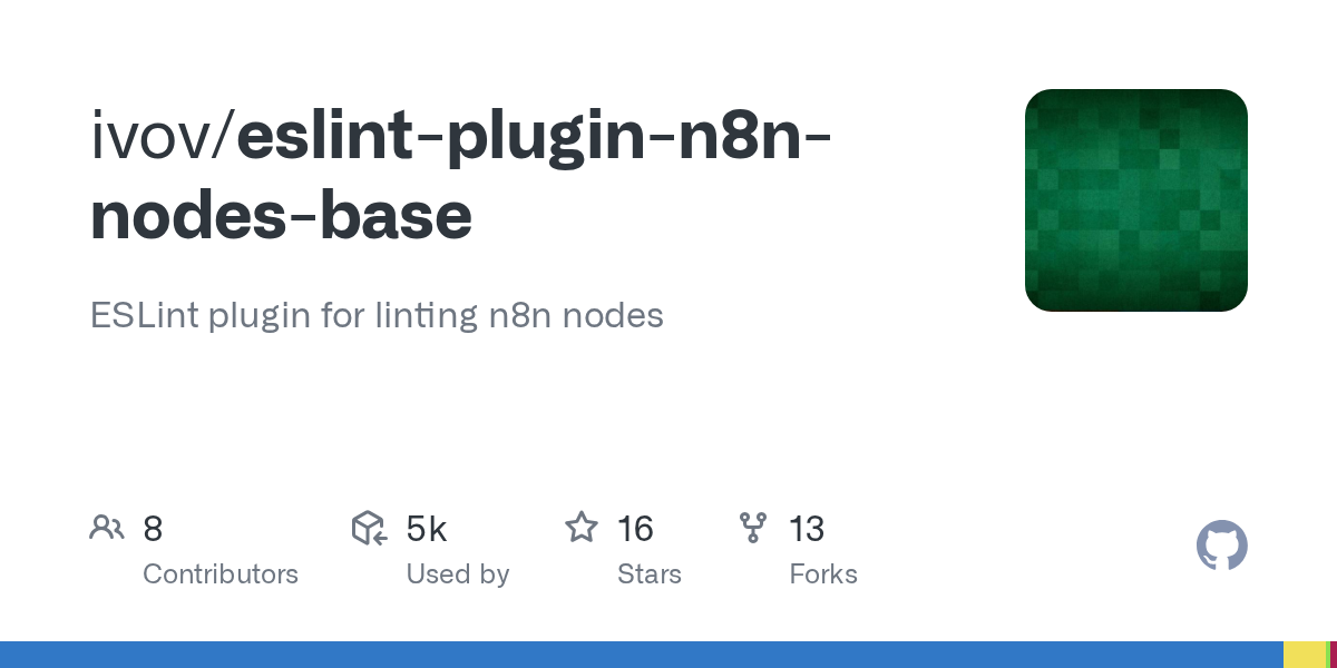 Eslint Plugin N8N Nodes Base