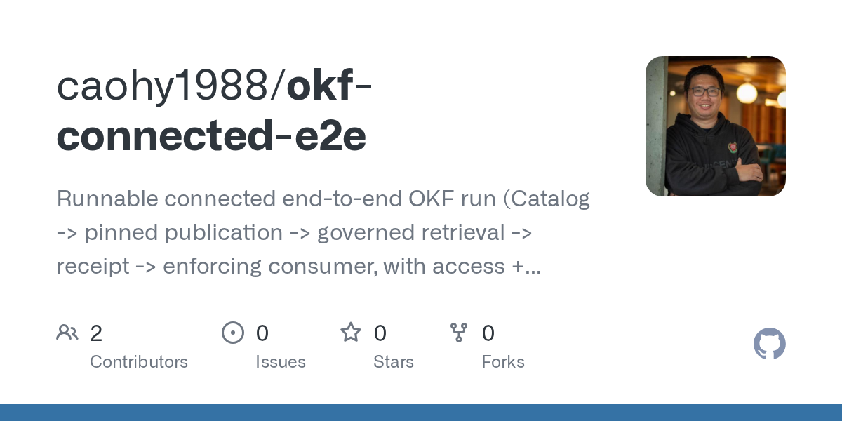 Okf Connected E2E