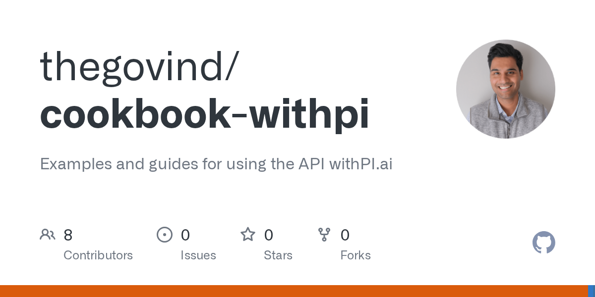 Cookbook Withpi