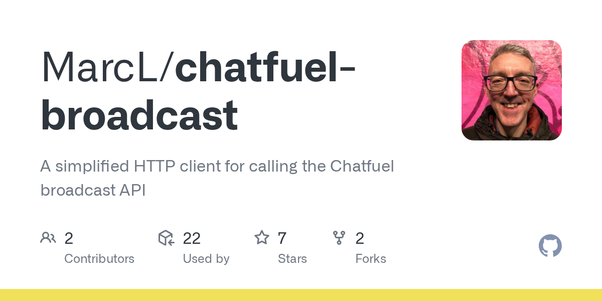 Chatfuel Broadcast