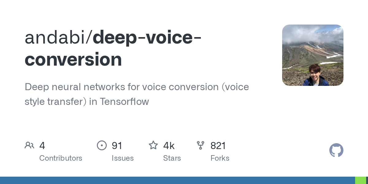 Deep Voice Conversion