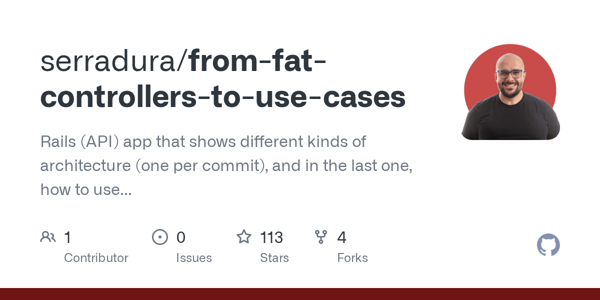 From Fat Controllers To Use Cases