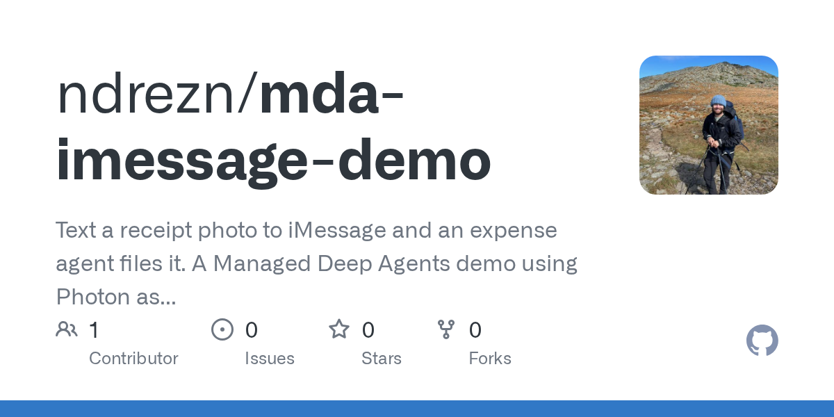 Mda Imessage Demo