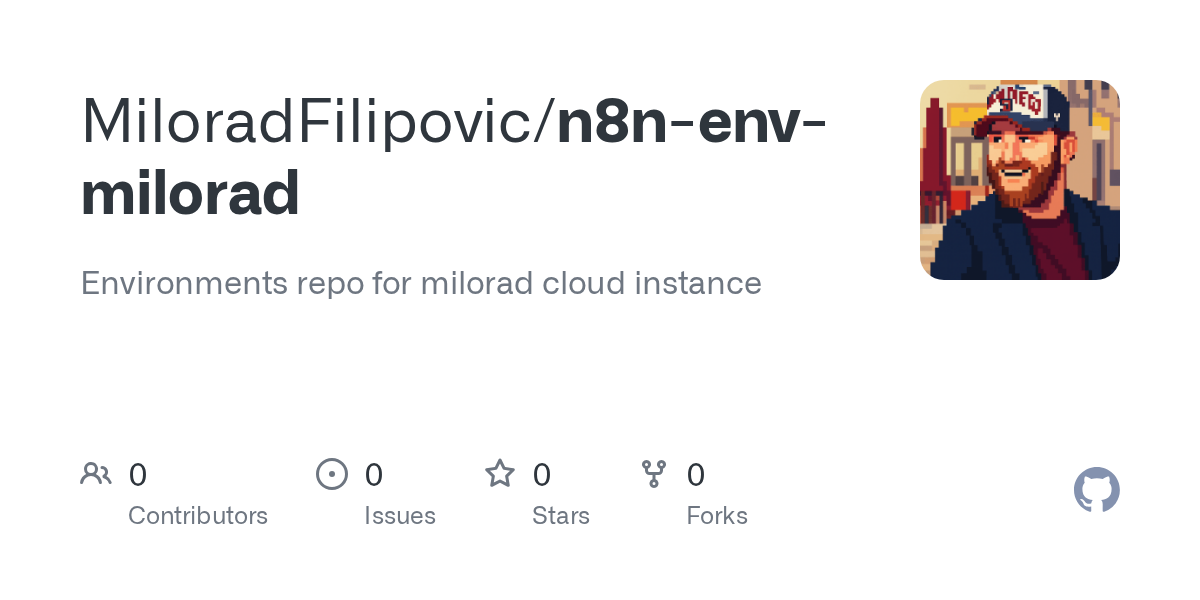 N8N Env Milorad