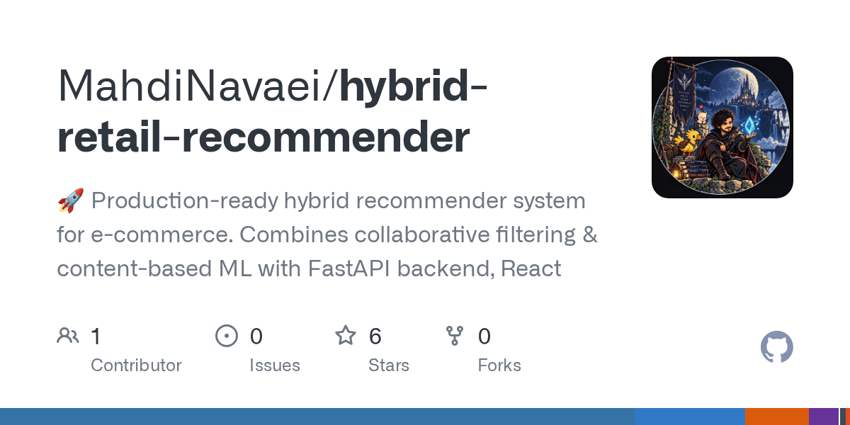 Hybrid Retail Recommender