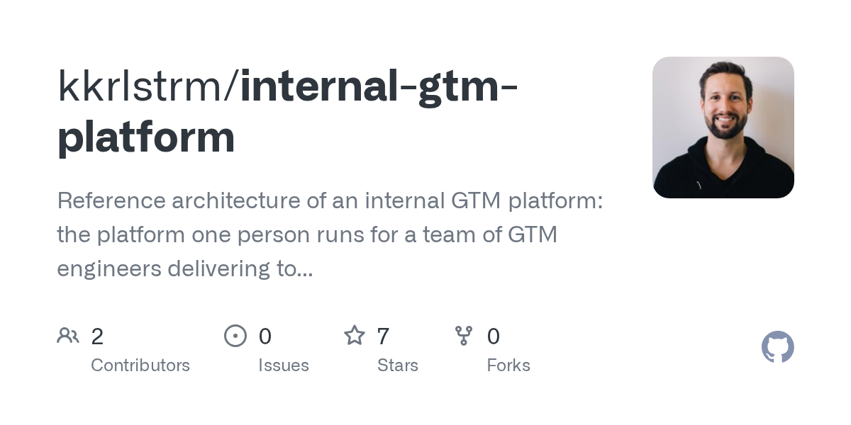 Internal Gtm Platform