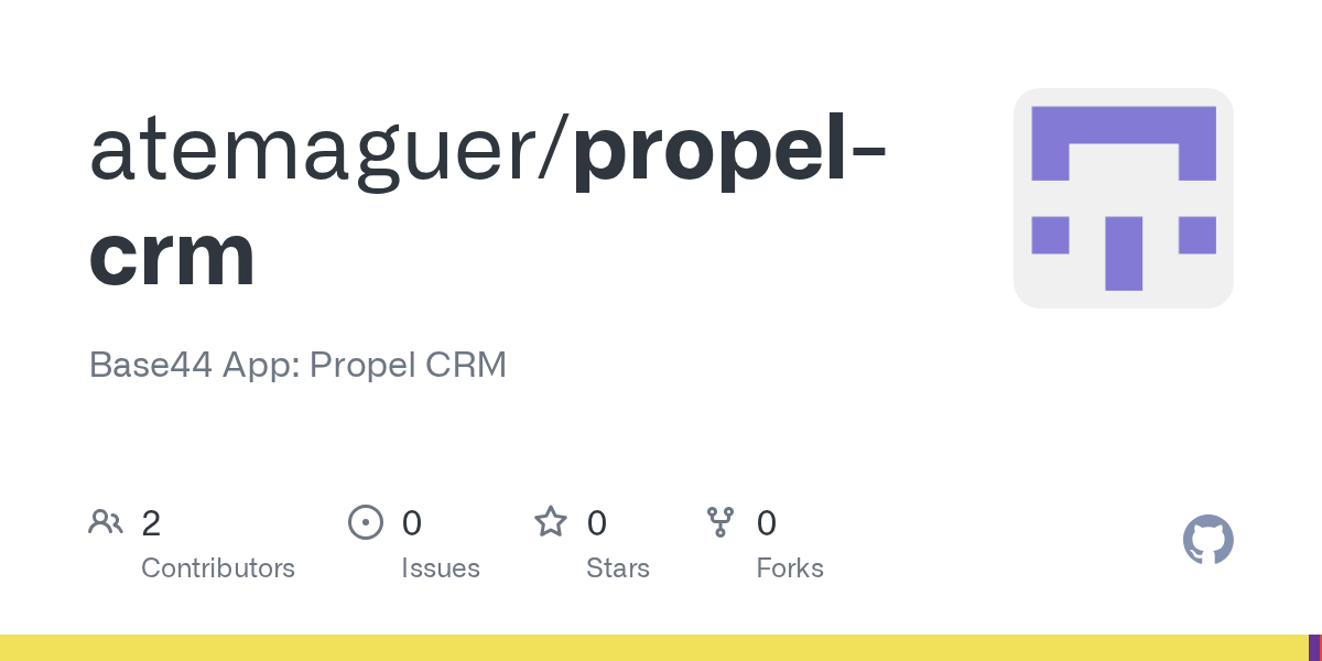 Propel Crm