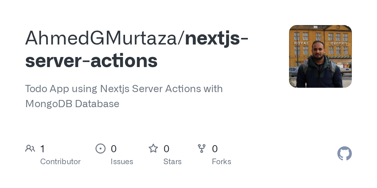 Nextjs Server Actions