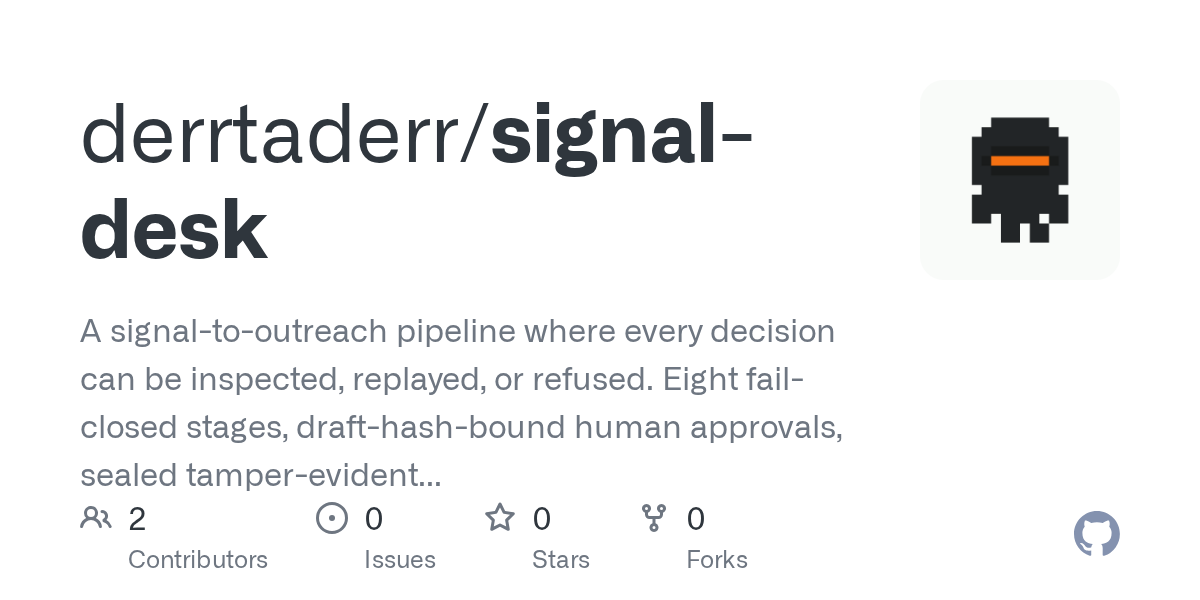 Signal Desk