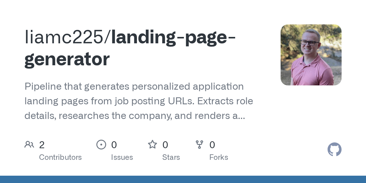 Landing Page Generator