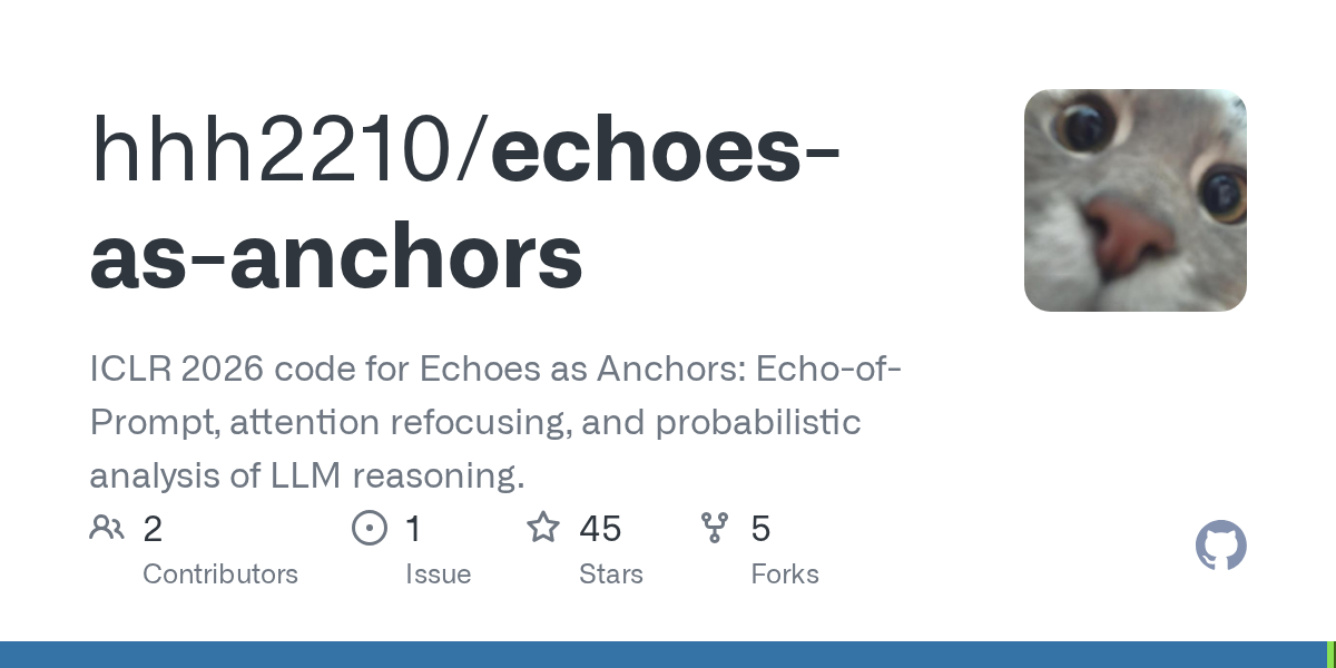 Echoes As Anchors