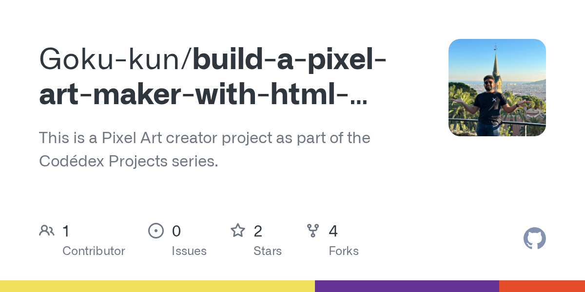 Build A Pixel Art Maker With Html Css And Javascript