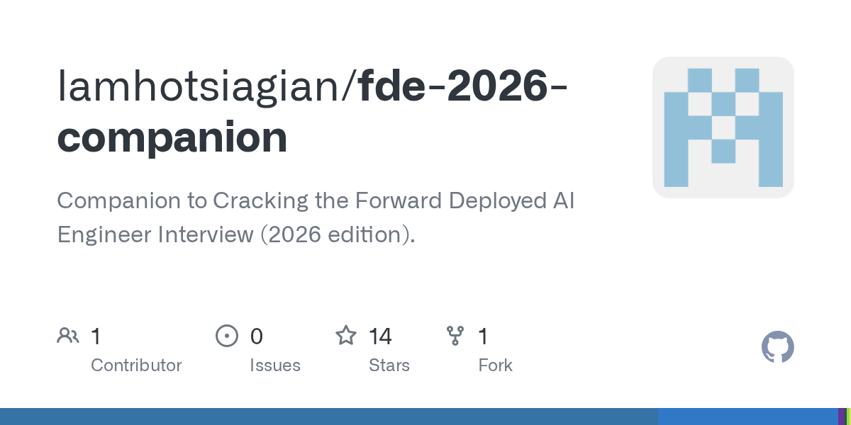 Fde 2026 Companion