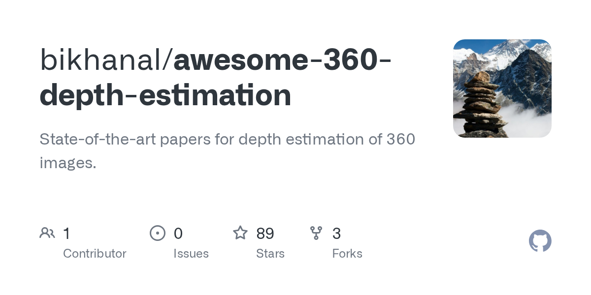 Awesome 360 Depth Estimation