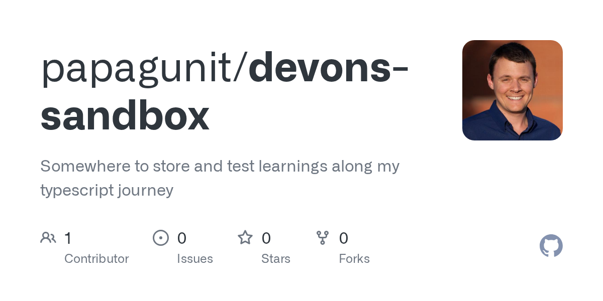 Devons Sandbox