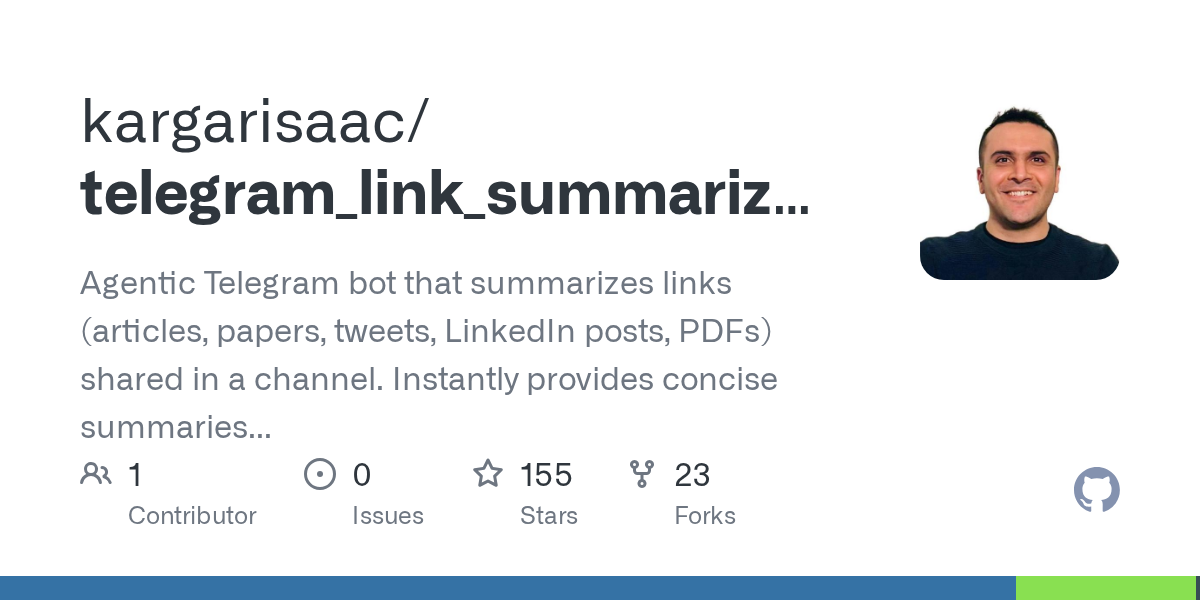 Telegram Link Summarizer Agent