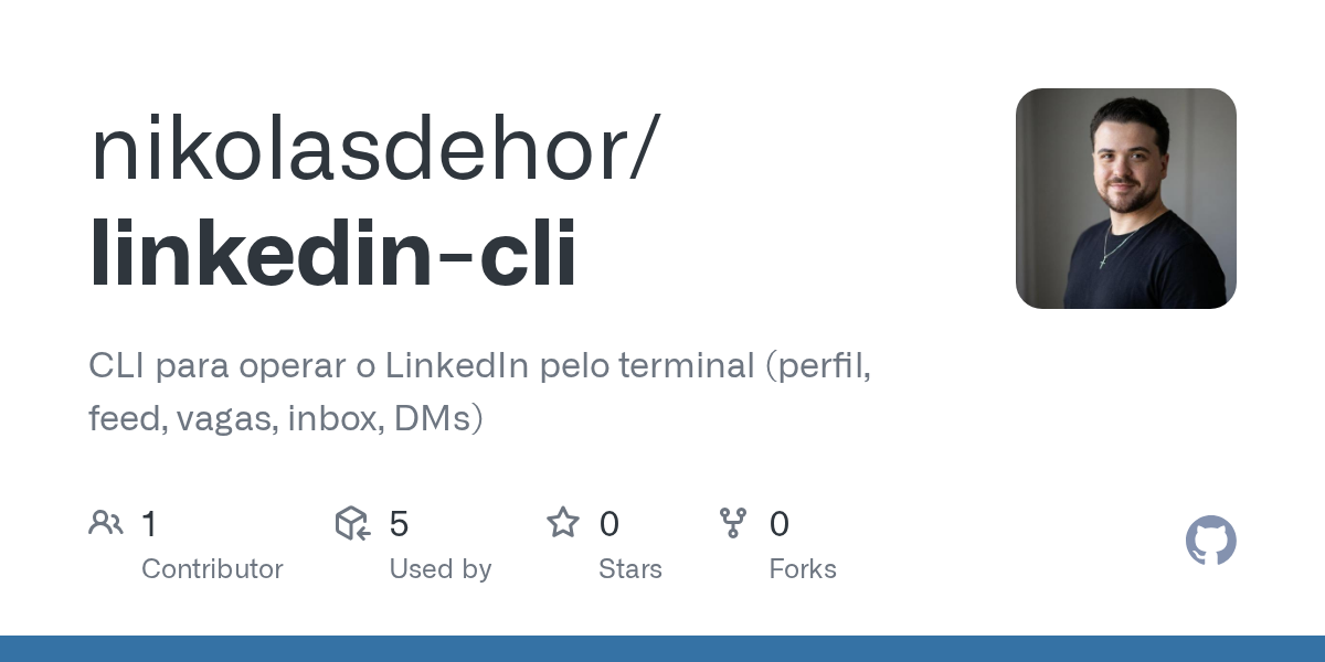 Linkedin Cli