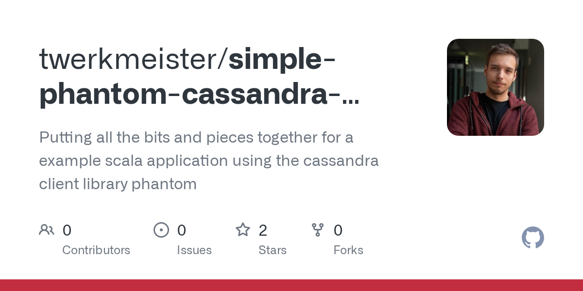 Simple Phantom Cassandra Example