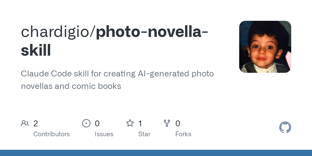 Photo Novella Skill