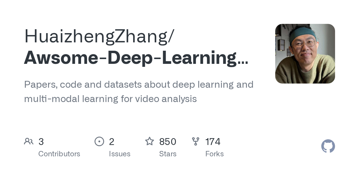 Awsome-Deep-Learning-for-Video-Analysis