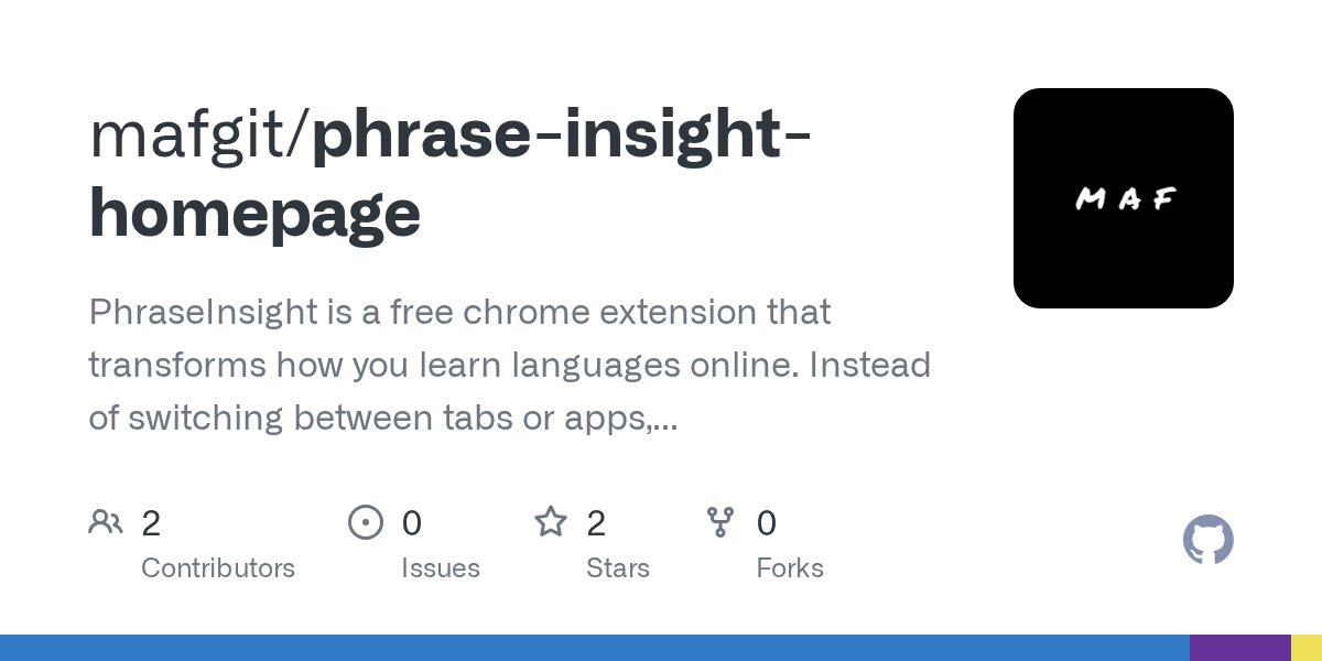 Phrase Insight Homepage